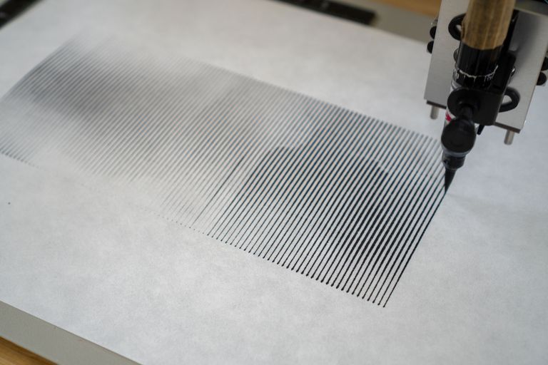 Artwork from project The Drawing Machine